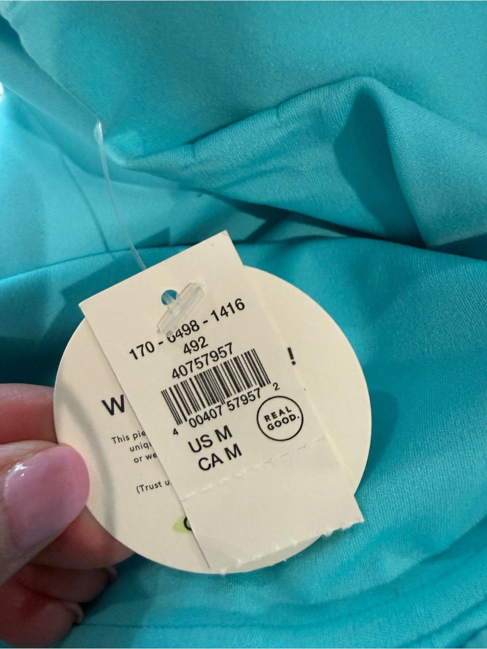 Aerie Offline Aqua Blue Pleated Mini Skirt - Women's Tennis Style - Picture 4 of 5